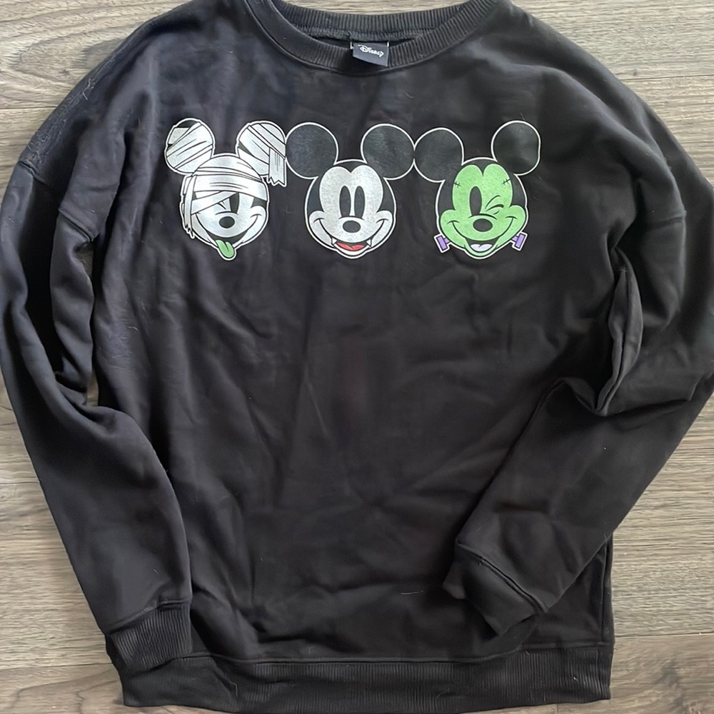 Disney Mickey Monsters Pullover Halloween Sweater